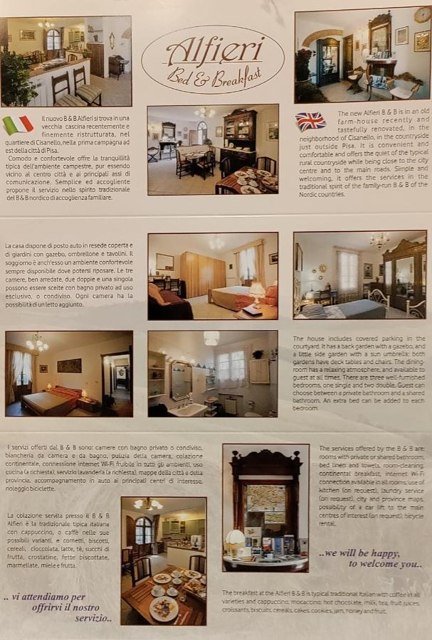 Alfieri Bed & Breakfast Pisa Buitenkant foto